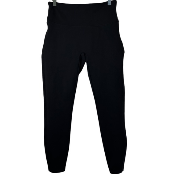 Spanx Ponte Ankle Leggings - 20264R Black M/M  Stretch High Waist Work Office - Picture 15 of 16